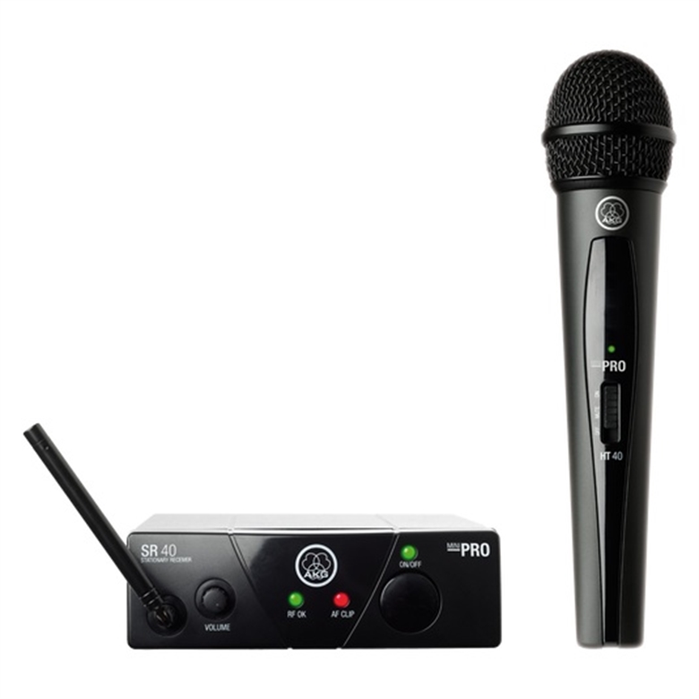 3347X00120 Single Wireless Microphone System-Front View