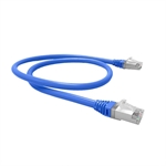 Furukawa 35085134 - Cable de Red Blindado F/UTP Cat 6A GigaLan, RJ-45/RJ-45, 2.5 m, Azul, LSZH.