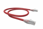 Furukawa 35123341 - Cable de Red Patch Cord U/UTP Cat 6, RJ-45/RJ-45, 2.5 m, LSZH, Rojo
