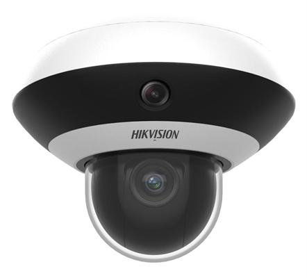 360-Degree Mini PanoVu and PTZ Security Camera-Front View