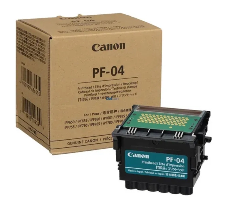 3630B003AB Canon PF-04 Printhead-Front View-Box