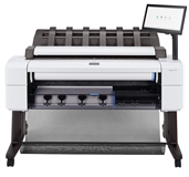 HP DesignJet T2600dr - 36-inch Color Large-Format Multifunction Printer, PostScript