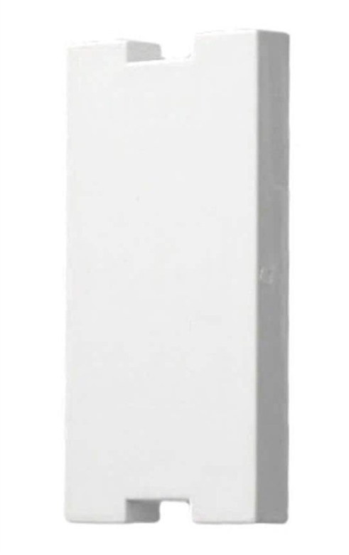 41291-1BW Módulo Ciego MOS de 1 Unidad Blanco-Vista Vertical