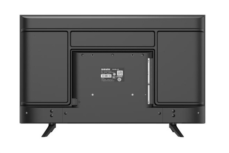 Monitor Comercial de Seguridad UHD 4K de 43 Pulgadas-Vista Posterior