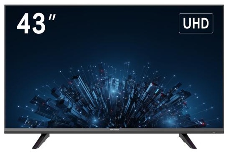 Monitor Comercial de Seguridad UHD 4K de 43 Pulgadas-Vista Frontal