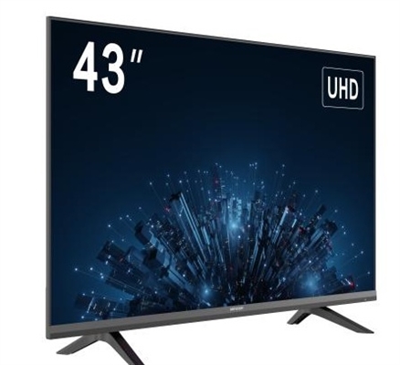 Monitor Comercial de Seguridad UHD 4K de 43 Pulgadas-Vista Lateral