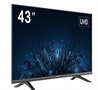 Monitor Comercial de Seguridad UHD 4K de 43 Pulgadas-Vista Lateral