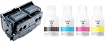 Canon 4659C005AA - Kit de Cartuchos MAXIFY GI-16, Negro, Cyan, Magenta, Amarillo y Cabezal PH-S