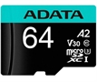 4710273771328 Tarjeta de Memoria MicroSDXC Premier Pro de 64 GB con Adaptador - Vista Frontal