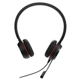 Jabra Evolve 20 SE MS Stereo  - Auriculares Alámbricos Estéreo, USB-C/A, Micrófono con Cancelación de Ruido, Negro