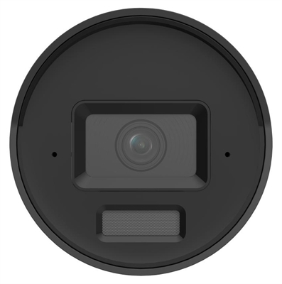 4MP Bullet IP Network Camera with Strobe Light and Siren-Front View