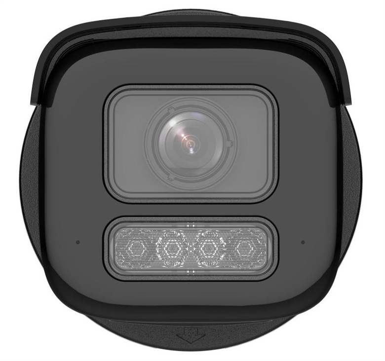 4MP Motorized Varifocal Bullet Security Camera with AD - Front View