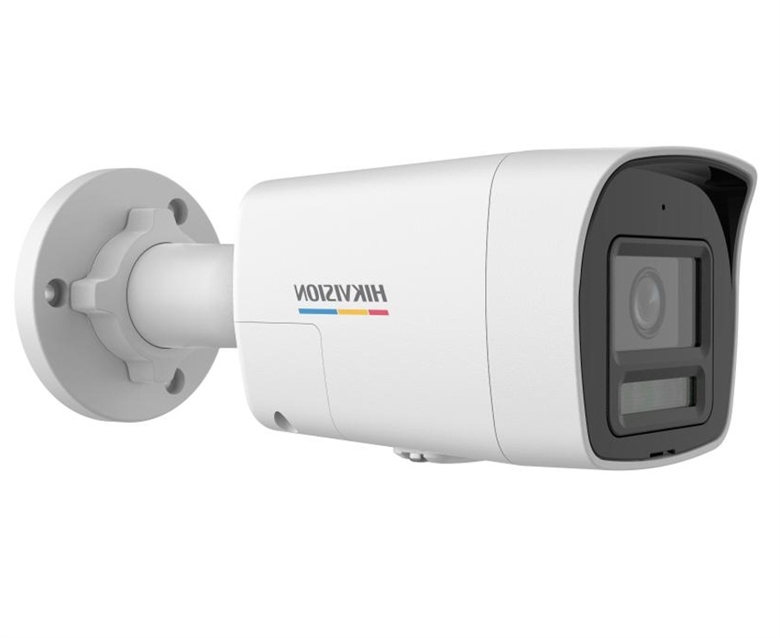 4MP Smart Hybrid Light Bullet IP Camera with Siren and Strobe-Lateral