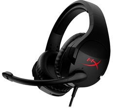 HyperX Cloud Stinger - Headset, Estereo, Circumaurales, Con Cable, 3.5mm, 18Hz-23kHz, Negro y Rojo