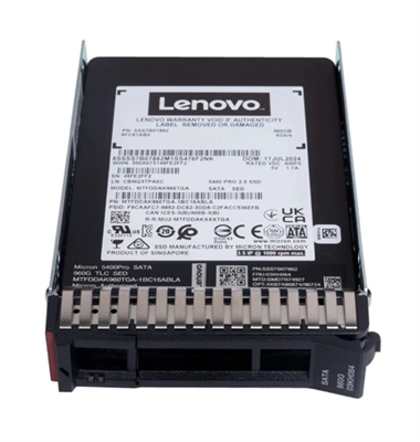 4XB7A90874 SSD ThinkSystem 2.5" 960GB SATA-Vista Diagonal