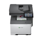 Lexmark CX635adwe  - Impresora Láser Color Multifuncional, 42 ppm, Dúplex, Escáner ADF, Pantalla Táctil 7", Red, Wi-Fi