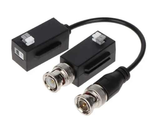 52047486 Video Balun Pasivo 4K de 1 Canal DH-PFM800B-4K - Vista Frontal