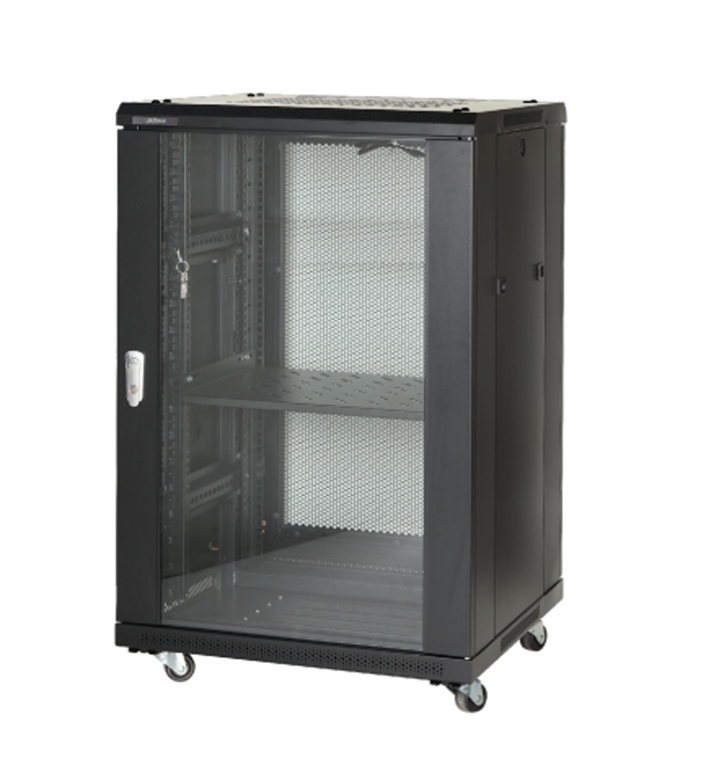 52047486 18U Server Rack Cabinet DH-PFC200D-18U6D-Front View