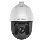 Hikvision  - Cámara de Seguridad PTZ Tipo Domo TurboHD Pro Series 4MP con Zoom Óptico de 25x y Luz IR 150m, Tecnología DarkFighter, WDR 120 dB, RS-485, IP66, Blanco