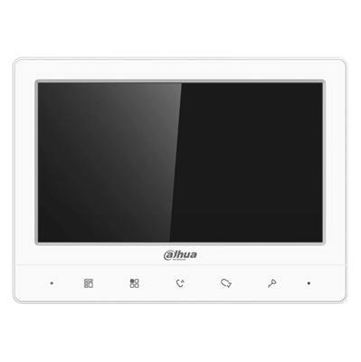 52047486 4-Wire Analog Video Intercom Kit with 7-Inch Monitor-Monitor View