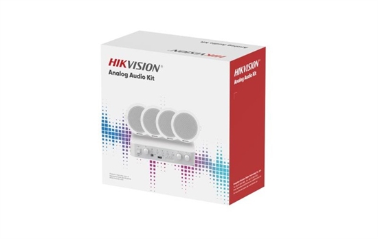 52047486 60W Public Address Analog Audio Kit with 4 Ceiling Speakers-Box View