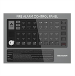 Hikvision Fire Alarm Series  - Panel de Control de Alarma Contra Incendios Convencional de 8 Zonas, Gris