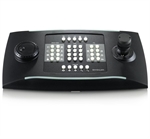Avigilon  - Teclado Profesional con Joystick de 3 Ejes para Control de Cámaras PTZ, Estación de Monitoreo de Videovigilancia por USB, Diseño Ambidextro, Negro