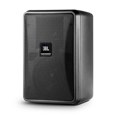 JBL Control 23-1  - Altavoz Ultracompacto de Fondo/Primer Plano, Woofer de 3", Transformador 70V/100V, Clasificación IP44, Montaje InvisiBall, Negro