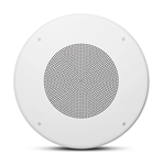 JBL CSS8008  - Altavoz Comercial de Techo, Transformador de 5W (70V/100V/25V), Driver de 8", Blanco
