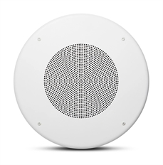 JBL CSS8008  - Altavoz Comercial de Techo, Transformador de 5W (70V/100V/25V), Driver de 8", Blanco