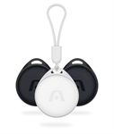 ArgomTech GeoTrack Smart Tag  - Localizador Inalámbrico de Objetos Paquete de 3, Bluetooth 5.0, Soporte para Redes de Google y Apple, IPX5, 2 Negros y 1 Blanco