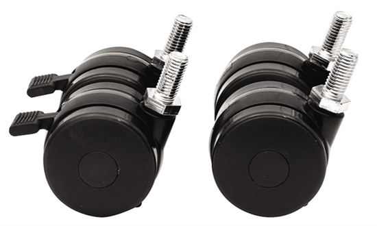 52047486 Heavy Duty Castor Wheel Set for Server Rack-Front View