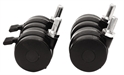 52047486 Heavy Duty Castor Wheel Set for Server Rack-Front View