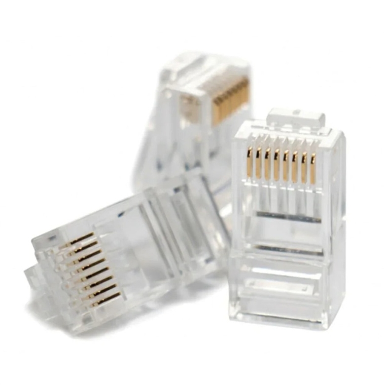 52047486 Conector Modular Plug RJ45 Cat6 Hikvision DS-1M6UA-15U-Vista Pack 3