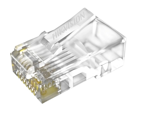 52047486 Conector Modular Plug RJ45 Cat6 Hikvision DS-1M6UA-15U-Vista Frontal