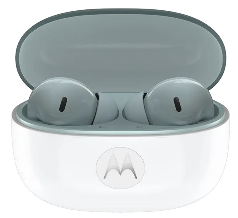 52047486 Motorola Moto Buds 2 Wireless Earbuds with Active Noise Cancellation-Front View
