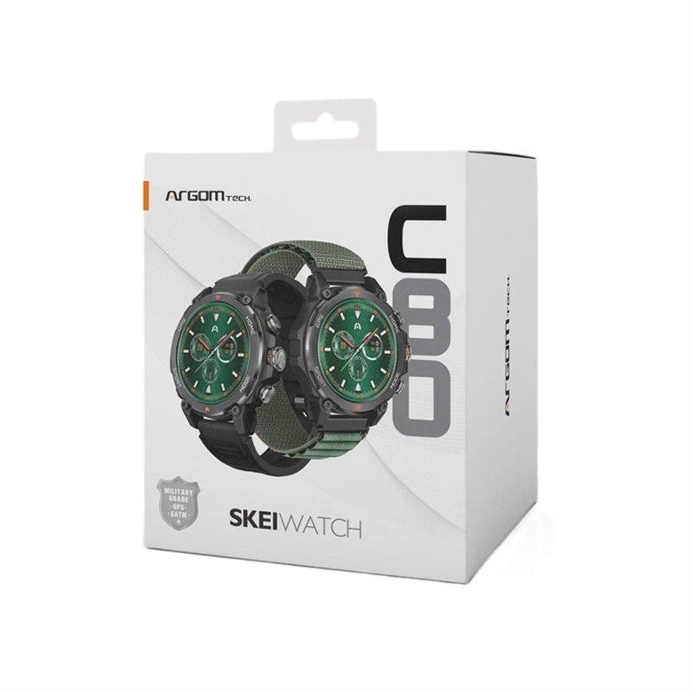 52047486 Reloj Inteligente SkeiWatch C80 Resistente de Grado Militar-Vista Caja