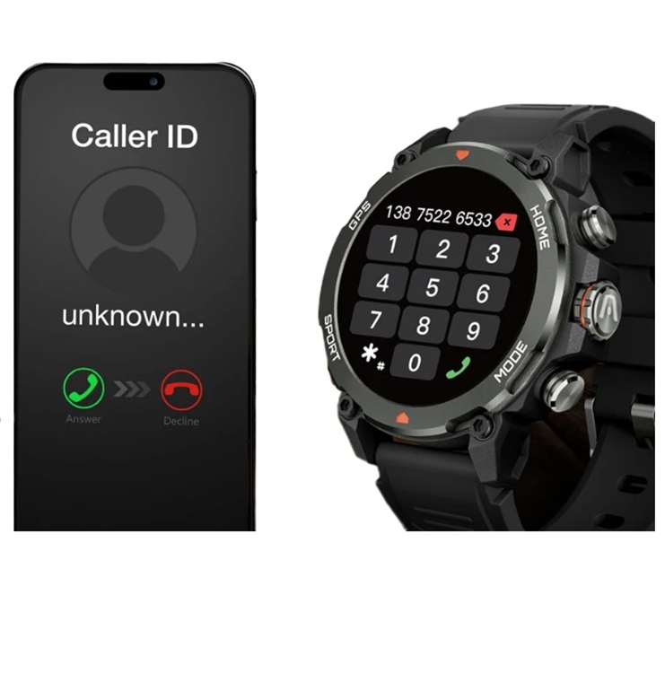52047486 Reloj Inteligente SkeiWatch C80 Resistente de Grado Militar-Característica 2