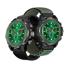ArgomTech SkeiWatch C80  - Reloj Inteligente Para Android / iOS, 1.43" AMOLED, BT Llamadas, Negro