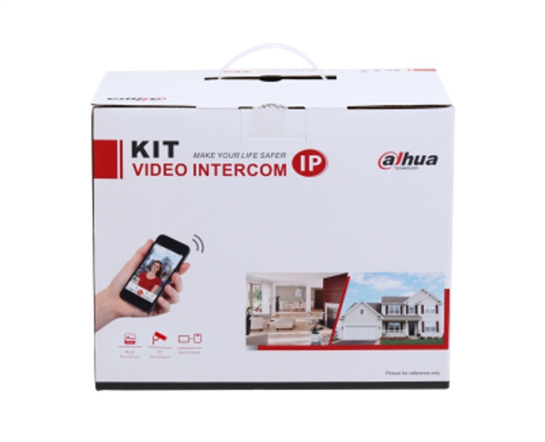 52047486 Wi-Fi IP Video Intercom Kit with 7-Inch Touchscreen Monitor-Box View