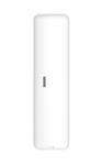 Hikvision  - Detector de Impacto Cableado para Interiores, Sensor Piezoeléctrico, Sensibilidad Ajustable, Filtro Digital de Ruido, Salida de Alarma NC, Blanco