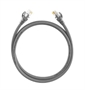 52047487 Cable de Red Patch Cord Cat6 UTP Gris 1m-Vista Frontal 2