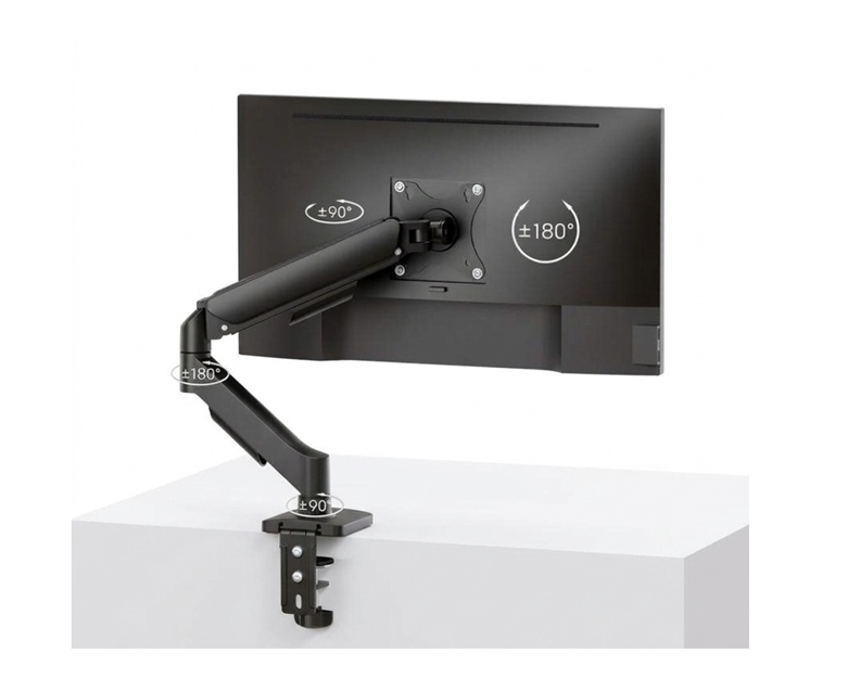 52047487 Gas Spring Dual Monitor Arm ARG-BR-1615 - back View