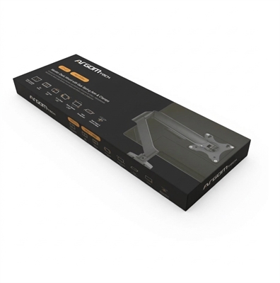 52047487 Gas Spring Dual Monitor Arm ARG-BR-1615 - Box View