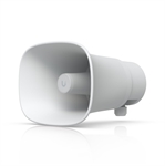 Ubiquiti  - IP Network Audio Horn Speaker System With 120 dB Sound Level, PoE+ Power Input, IP66 Weatherproofing, Protect Alarm Manager Integration, White