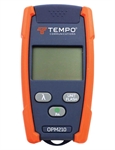 Tempo Communications  - Handheld Micro Optical Power Meter, Standard Power Range, 1310-1550nm Wavelengths, Integrated 1mW VFL and Tone Detection Functions, 0.14 kg