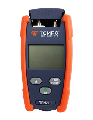 55500025 Micro Optical Power Meter with VFL-Open Front View