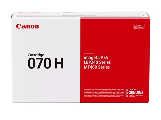 5640c001aa-Canon-070H-High-Capacity-Toner-Front View
