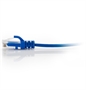 576RD10010 Cat6 Reduced Diameter Patch Cable Blue-Lateral View