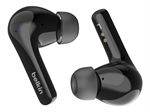 Belkin SoundForm Motion - Auriculares, Estéreo, En el Oído, Inalámbrico, Bluetooth, USB-C (Para Carga), Negro